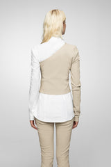 VSP - Cream Leather Top