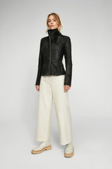 VSP - Nicole - Black Shearling Jacket