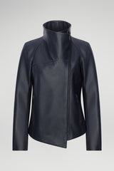 VSP - Blue Grey Leather Jacket
