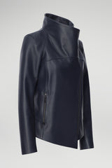 VSP - Blue Grey Leather Jacket