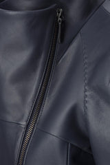 VSP - Blue Grey Leather Jacket
