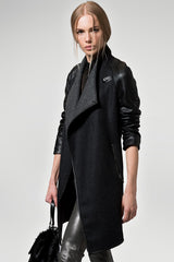 VSP - Anthracite Grey Wool Coat