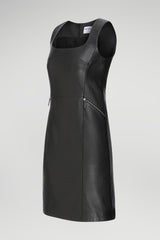 VSP - Macia - Black Leather Dress