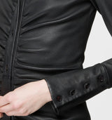VSP - Emily - Black Leather Dress