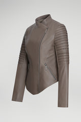 VSP - Roch - Nude Leather Jacket