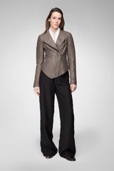 VSP - Roch - Nude Leather Jacket