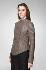 VSP - Roch - Nude Leather Jacket