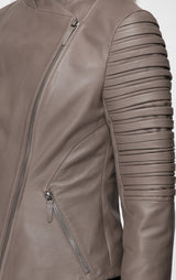 VSP - Roch - Nude Leather Jacket