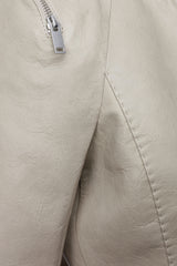VSP - Cream Leather Jacket