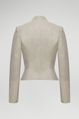 VSP - Cream Leather Jacket