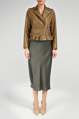 VSP - Audrey - Camel Leather Jacket