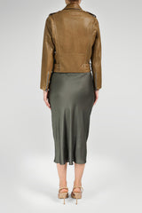 VSP - Audrey - Camel Leather Jacket