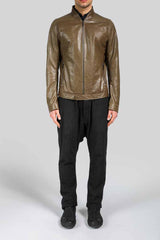 VSP - Gilles - Brown Tobacco Leather Jacket