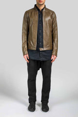 VSP - Gilles - Brown Tobacco Leather Jacket