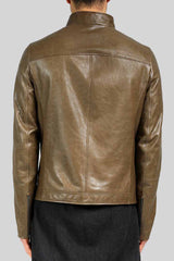 VSP - Gilles - Brown Tobacco Leather Jacket