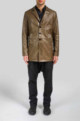 VSP - Bruno - Brown Tobacco Leather Coat