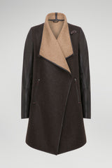 VSP - Brown Beige Wool Coat