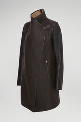 VSP - Brown Beige Wool Coat