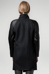 VSP - Anthracite Grey Wool Coat