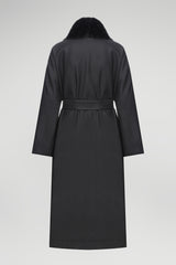 VSP - Sophia - Black Wool Coat