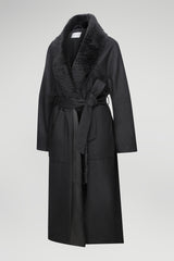 VSP - Sophia - Black Wool Coat