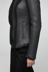VSP - Anthracite Shearling Jacket