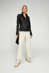 VSP - Nicole - Black Shearling Jacket