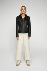VSP - Nicole - Black Shearling Jacket