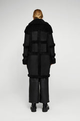 VSP - Melody - Black Shearling Coat