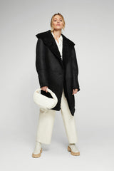 VSP - Black Shearling Coat