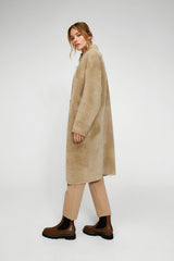 VSP - Cream Shearling Coat