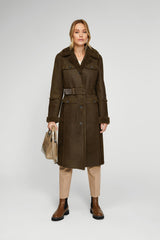 VSP - Brown Tobacco Shearling Coat