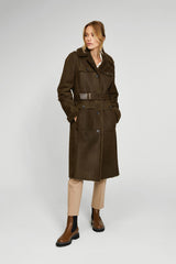 VSP - Brown Tobacco Shearling Coat