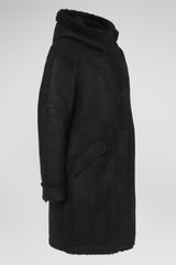 VSP - Adelyn - Black Shearling Coat