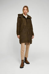 VSP - Adelyn - Brown Tobacco Shearling Coat