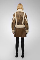 VSP - Marion - Brown Shearling Jacket