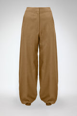 Nina - Khakifarbene Wollhose