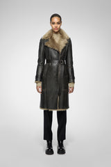 VSP - Lyza - Toscana Desert Beige Shearling Coat