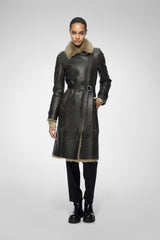 VSP - Lyza - Toscana Desert Beige Shearling Coat