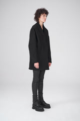 Crystal - Black Wool Coat