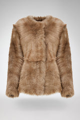 VSP - Florence - Sand Shearling Coat