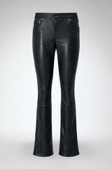 Cora - Schwarze Lederhose