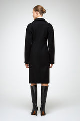 VSP - Zoelle - Black Wool Coat