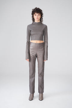 VSP - Lara - Nude Leather Pants