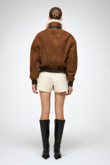VSP - Tricia - Tobacco Shearling Jacket