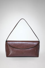 Matilde - Dunkelbraune Ledertasche