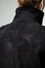 Titiana - Veneto Schwarze Lederjacke