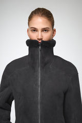 VSP - Salome - Anthracite Shearling Coat