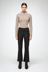 VSP - Ambre - Black Leather Pant