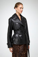 VSP - Elda - Black Leather Jacket